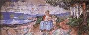 Edvard Munch Alma mater oil painting artist